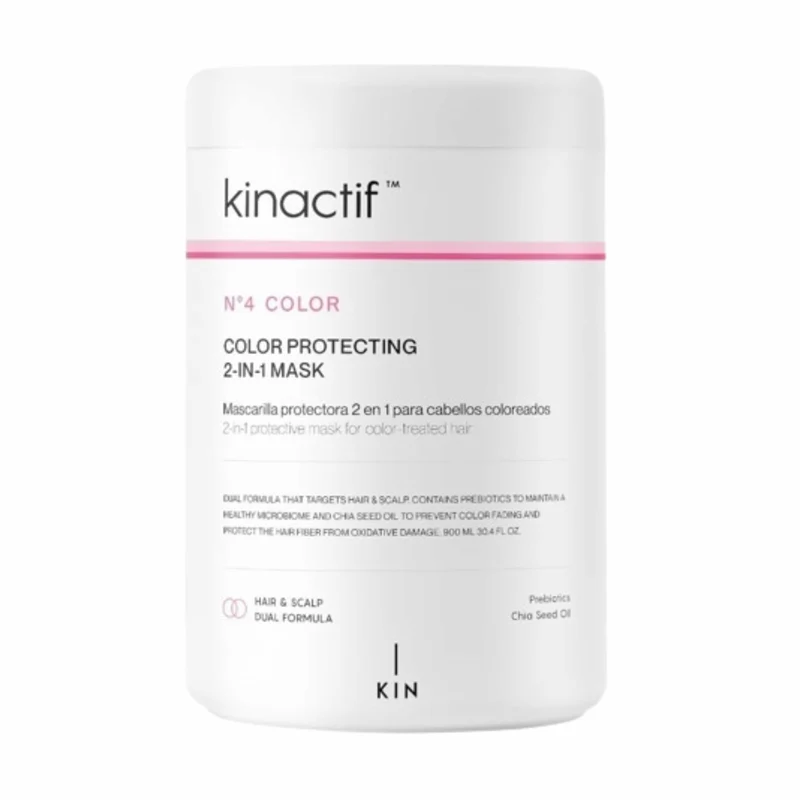 Kin Cosmetics Mascarilla 2 en 1 Kinactif Color 900 ml Formato Profesional