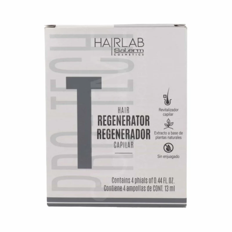 Salerm Hairlab Regenerador Capilar Ampollas 4x13 ml con Serenoa Serulata