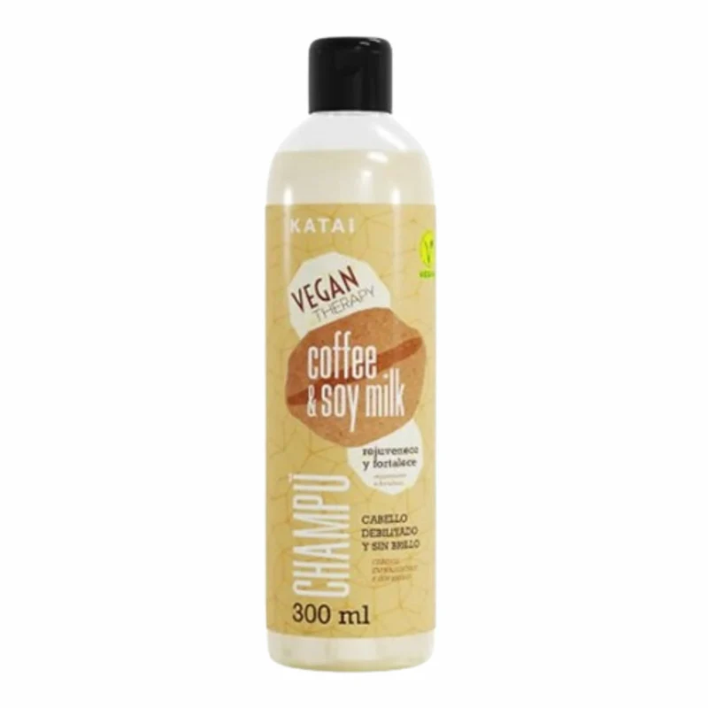 Katai Coffee & Soy Milk Champú 300 ml para Cabello Teñido sin Luminosidad