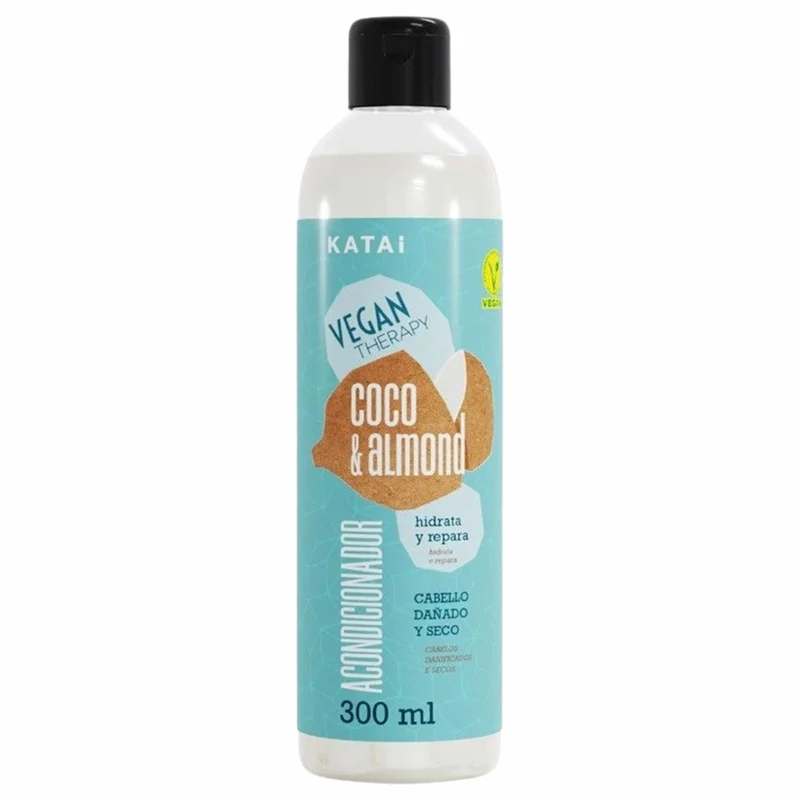 Katai Coco & Almond Acondicionador 300 ml para Cabello Seco y Dañado