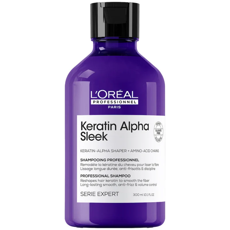 Professionnel Keratin Alpha Sleek Shampoo 300ml