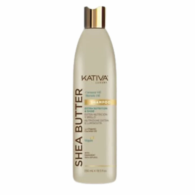 Kativa Champú Shea Butter 550 ml Formato Grande para Uso Diario
