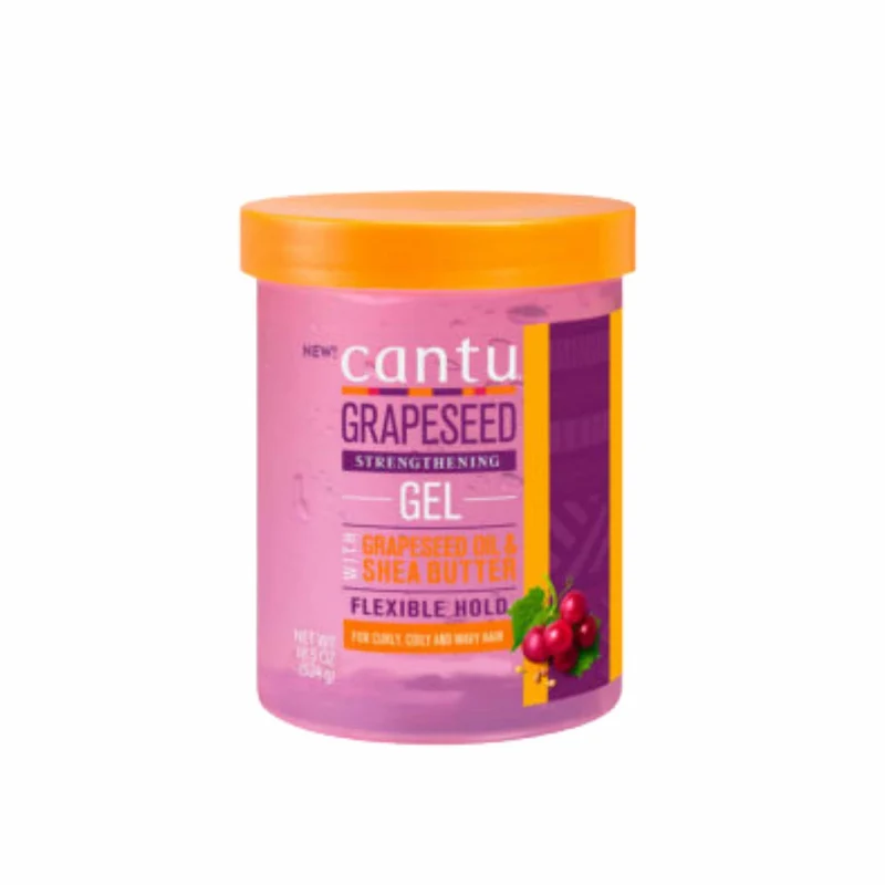 Cantu Grapeseed Gel Fortalecedor 524 g con Aceite de Semilla de Uva