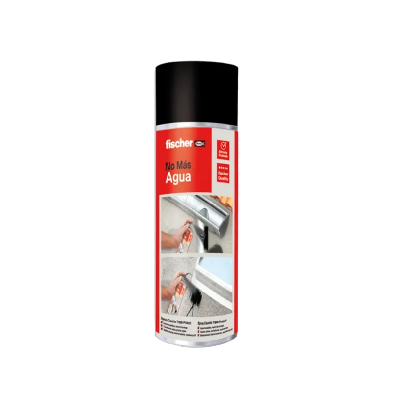 Silicona en spray Triple Protect Negro 500ml Fischer