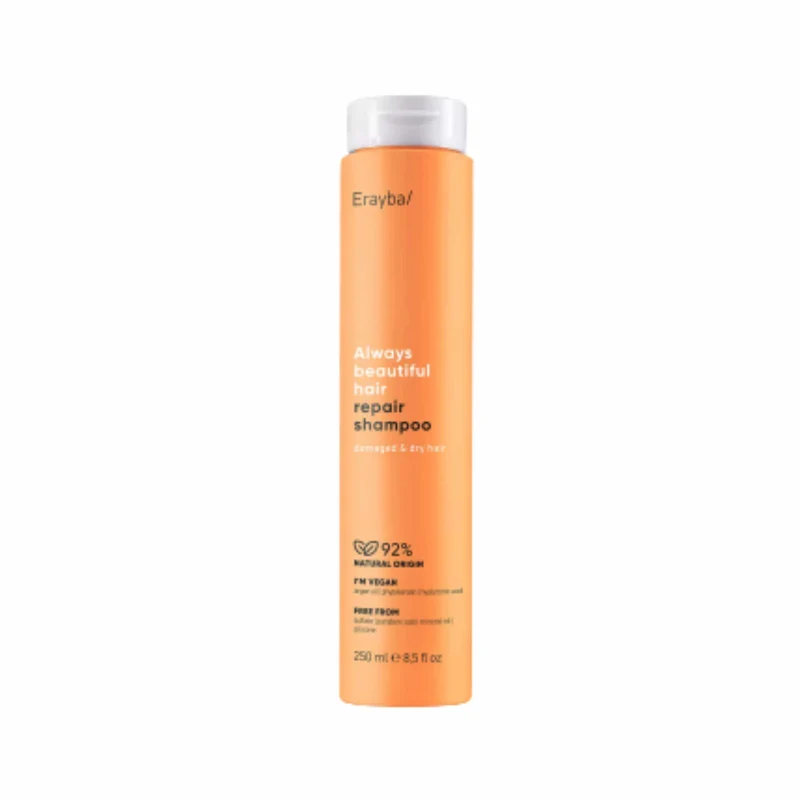 Erayba ABH Repair Champú 250 ml Vegano para Cabello Dañado y Seco