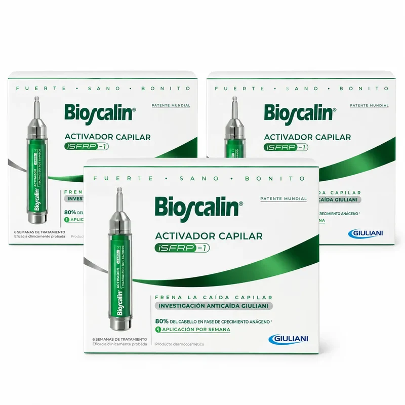 Bioscalin Activador Capilar 1x10 ml, Pack 3
