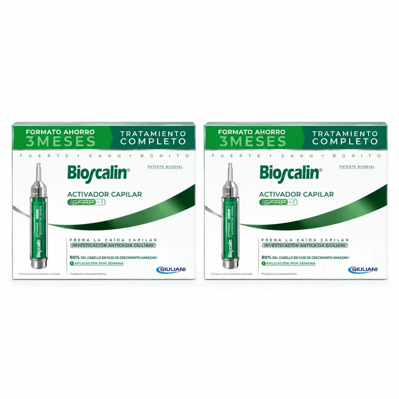 Bioscalin Activador Capilar 2x10 ml, Pack 2