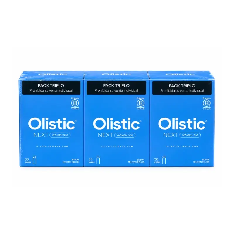 Olistic Next For Women 28 Frascos, 25 ml, pack 3