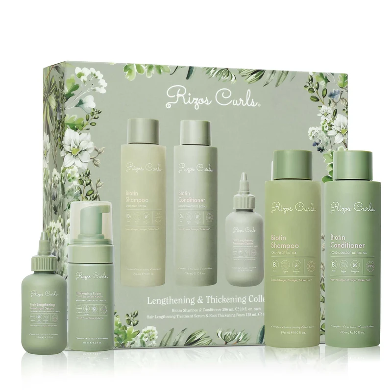 La colección completa para alargar y engrosar el cabello