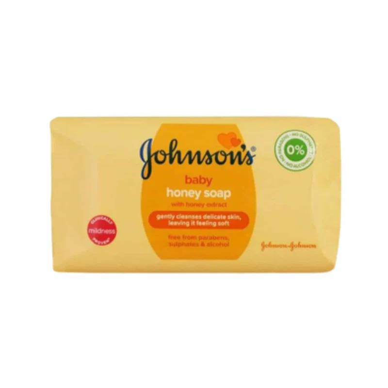 Johnson's Baby Jabón de Miel 100 g Limpieza Suave para Piel Delicada