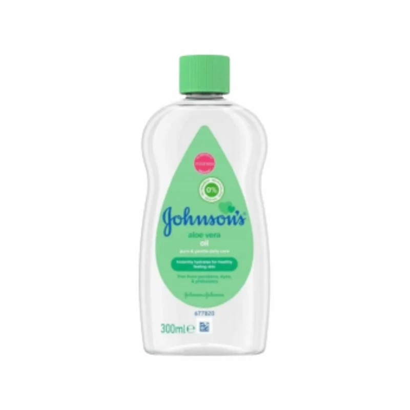 Johnson's Baby Aceite Hidratante con Aloe Vera 300 ml Hipoalergénico
