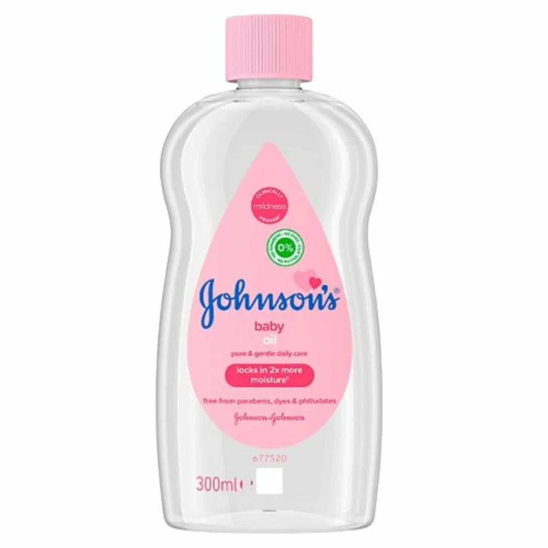 Johnson's Baby Aceite Hidratante 300 ml para Masajes y Cuidado Diario