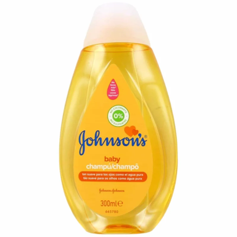 Johnson's Baby Champú Regular 300 ml con Fórmula No More Tears Suave