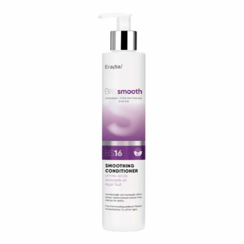 Erayba Bio Smooth BS16 Acondicionador 250 ml Efecto Alisado Vegano