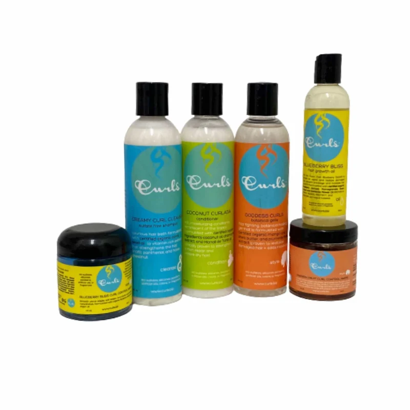 Curls Passion Fruit Curl Control Pack Champú, Butta y Mascarilla para Rizos