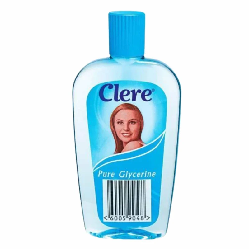 Clere Pure Glycerine 200 ml Aceite Corporal Blanqueante para Unificar el Tono