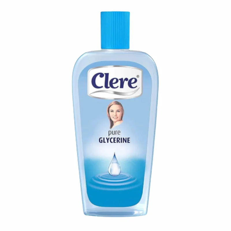 Clere Pure Glycerine 200 ml Formulación Pura para Piel y Cuerpo