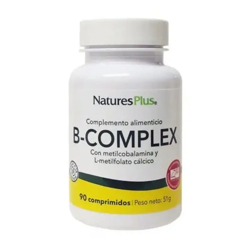 Nature's Plus B-Complex, 90 Comprimidos