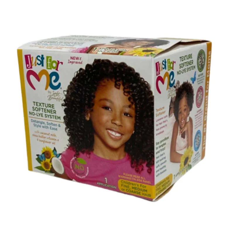 Just For Me Texture Softener Kit Infantil Sistema Sin Lejía para Niños 5+