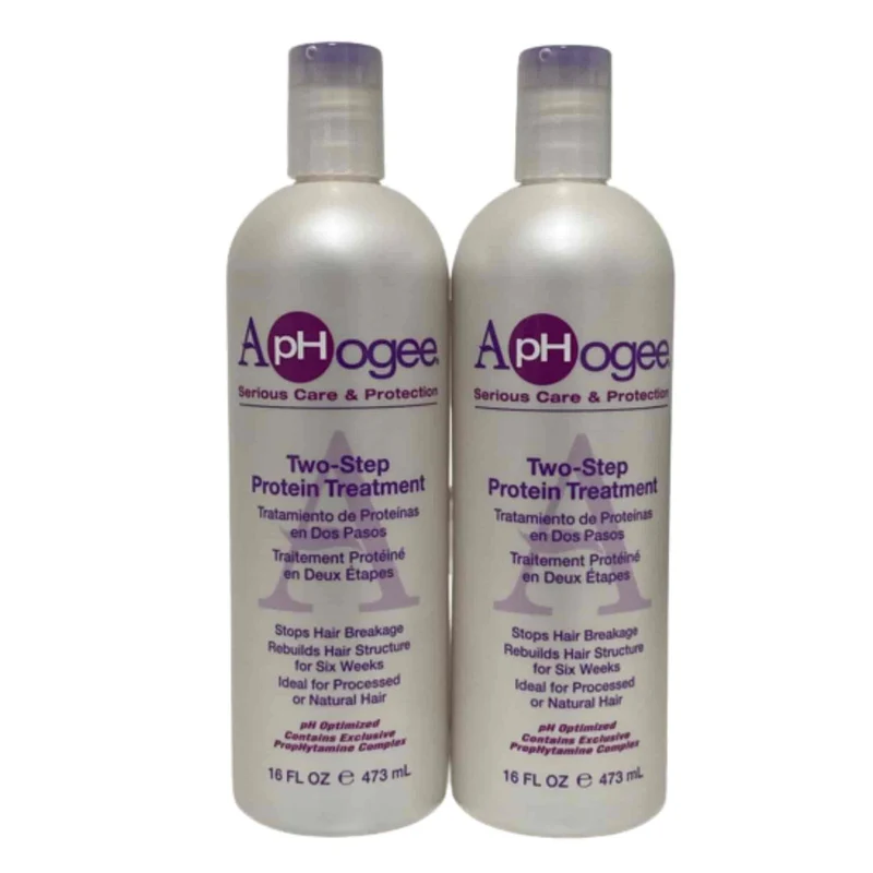 ApHogee Two Step Protein Treatment Pack de 2 Unidades 473 ml Reconstructor