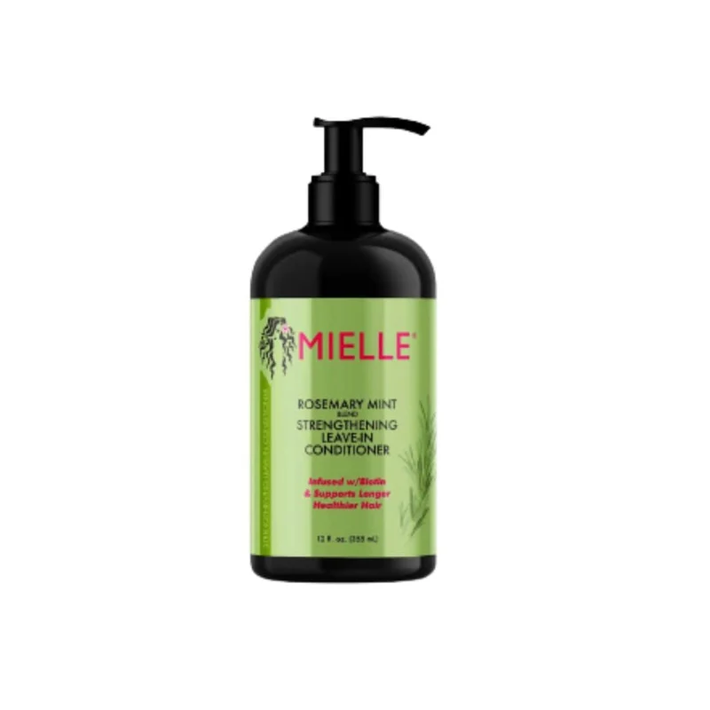 Mielle Rosemary Mint Leave-In Fortalecedor 355 ml con Biotina