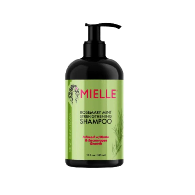 Mielle Rosemary Mint Champú 355 ml con Biotina para Brillo y Fuerza