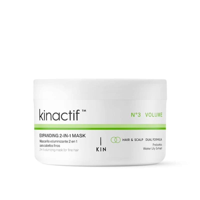 Kinactif Nº3 Volume Mascarilla 2 en 1 200 ml para Cabello Fino sin Volumen