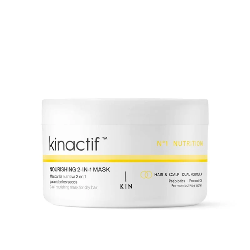 Kinactif Nº1 Nutri Mascarilla 2 en 1 200 ml Hidratante para Cabello Normal o Seco