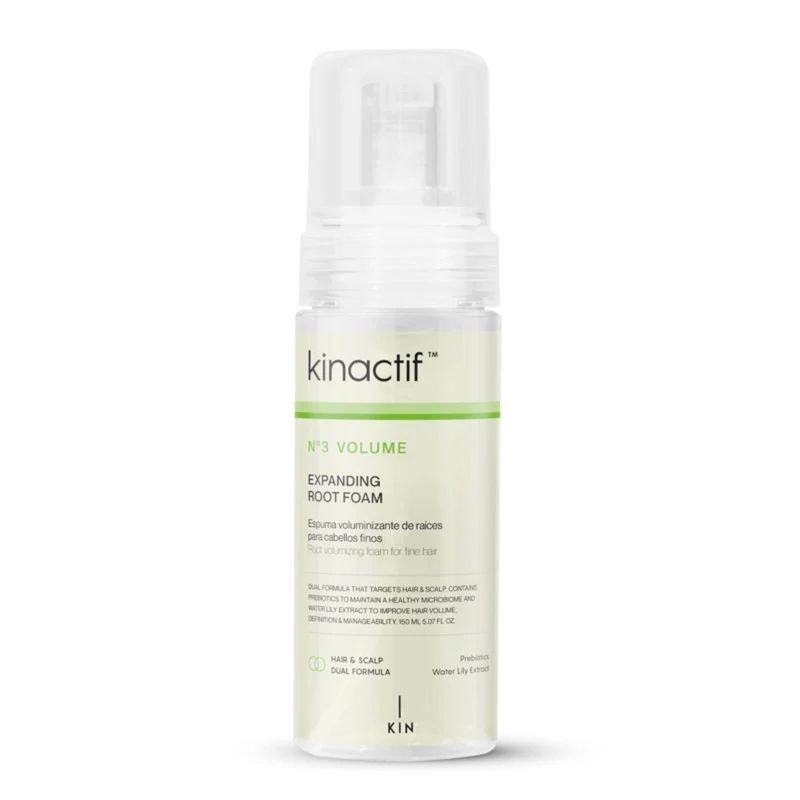 Kinactif Nº3 Volume Espuma Voluminizadora de Raíz 300 ml para Cabello Fino