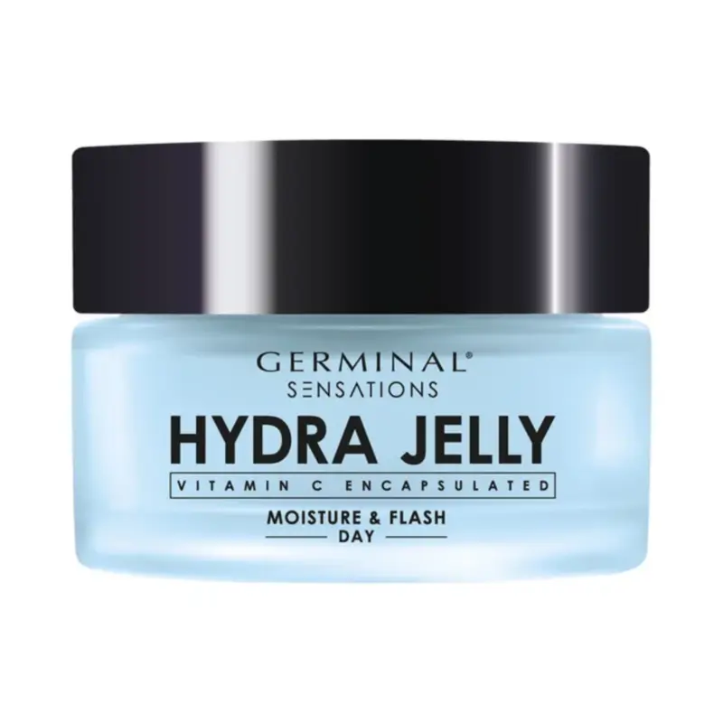 Germinal Sensations Hydra Jelly — Crema Gel Hidratante Con Ácido Hialurónico Y Vitamina C, 50 ml