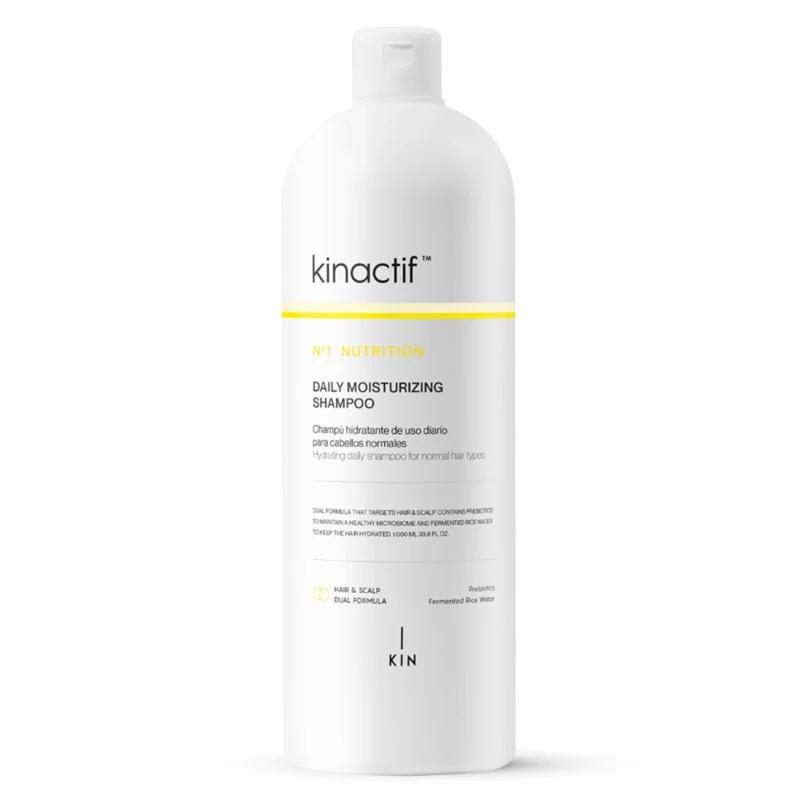 Kinactif Nº1 Nutri Champú Daily Moisturizing 1000 ml Formato Profesional