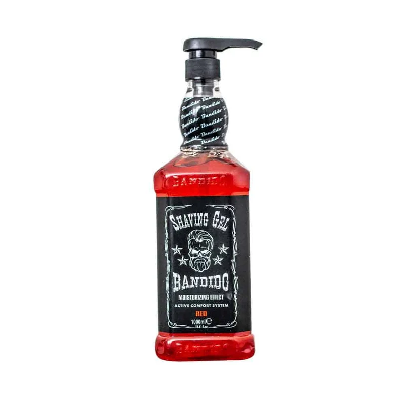 Gel de Afeitar Shaving Red Gel Bandido 1000 ml Original de Bandido