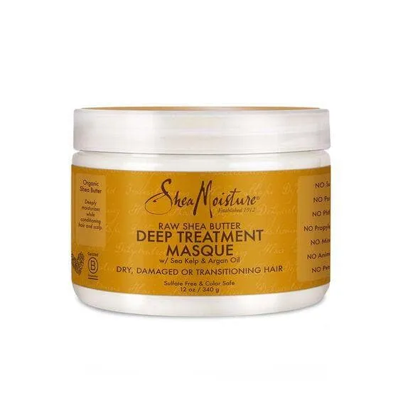 Mascarilla Deep Treatment Masque Raw Shea Butter Shea Moisture 340g
