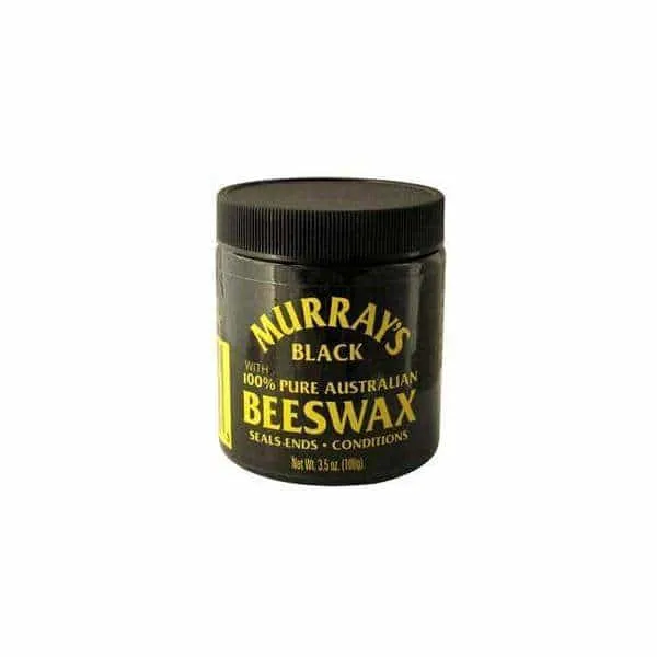 Murrays Black Bess Wax 4. oz Producto Original de la Marca Murrays