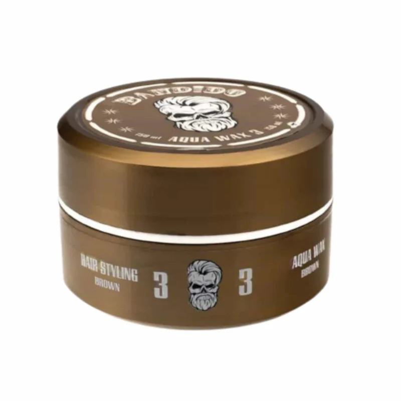 Cera para el Cabello Bandido Maximum Aqua Gel Wax Brown 150 ml