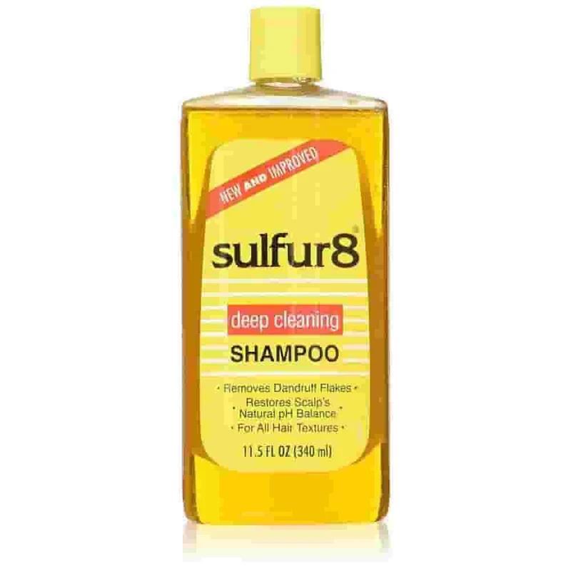 Sulfur8deep Cleaning Shampoo 340 ml Producto Original de la Marca Sulfur8deep