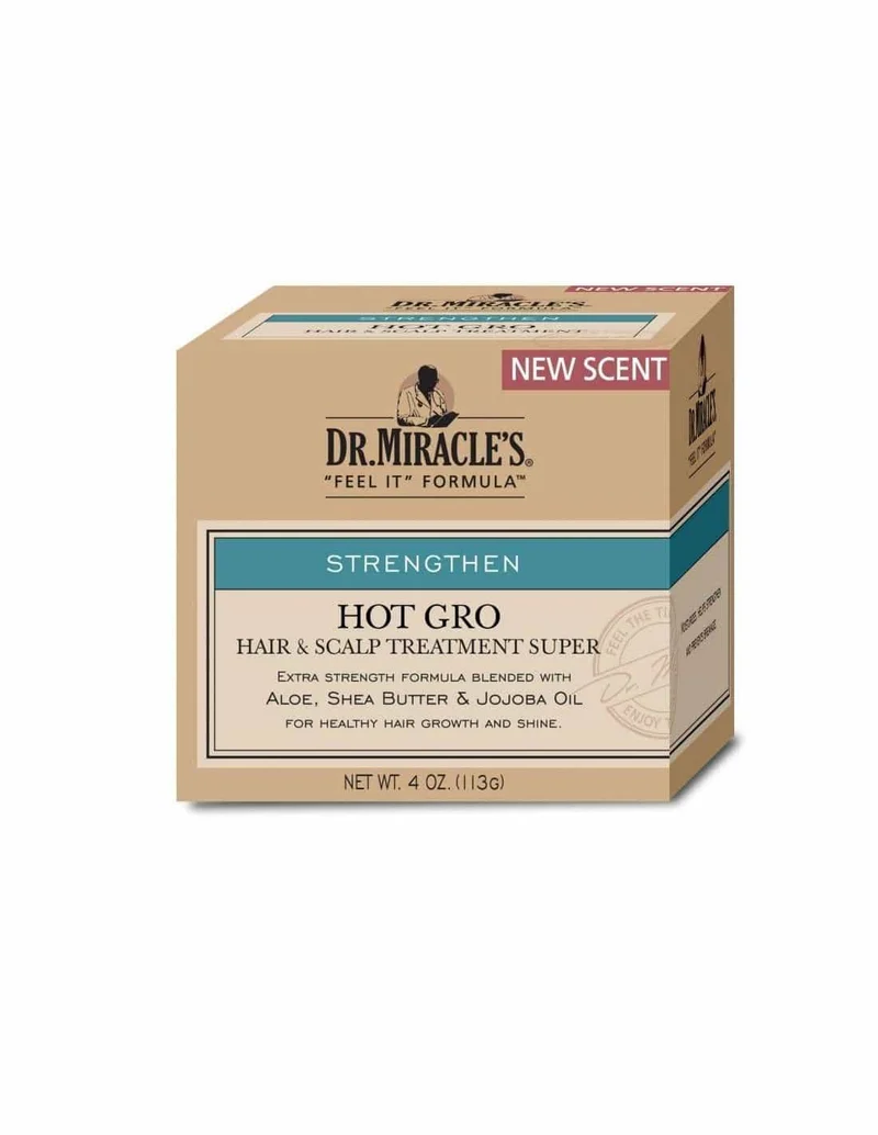 Tratamiento Dr. Miracle - Hot Gro Hair & Scalp Treatment - 4oz