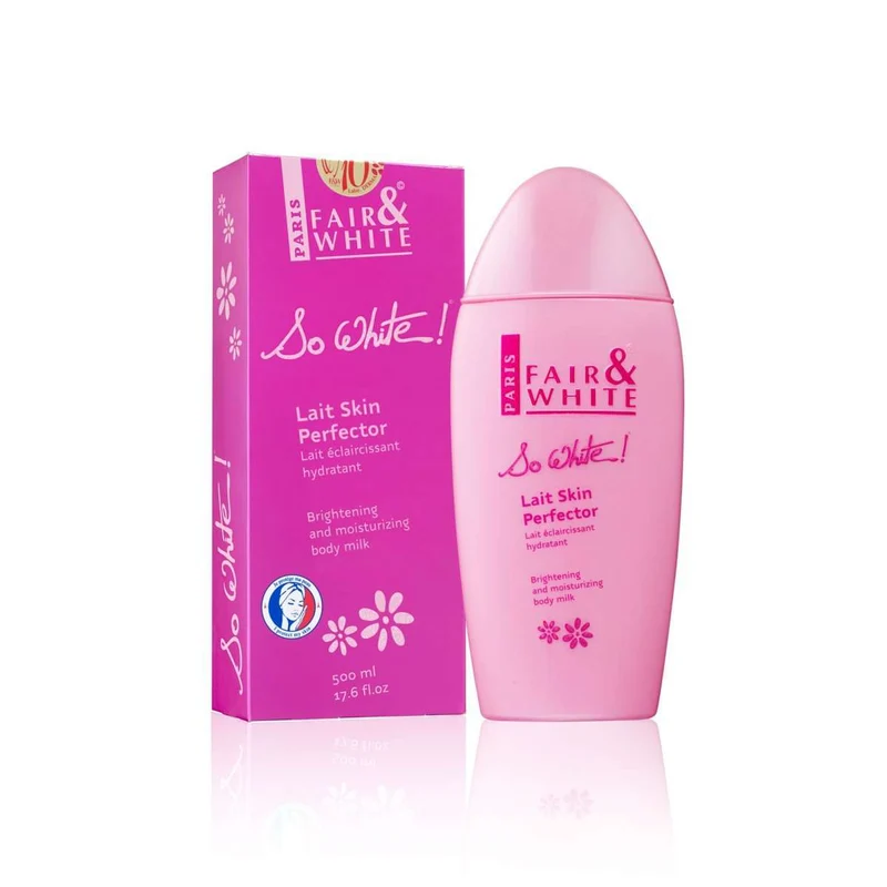 Locion Brightening And Moisturzing Body Milk Fair & White So White Skin Perfector 500 ml