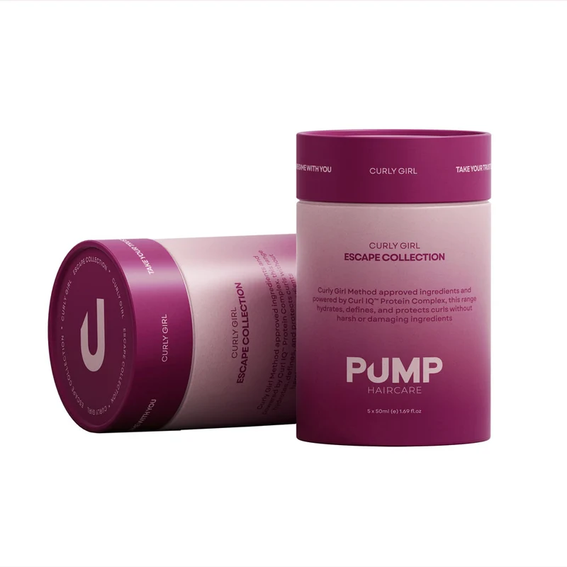 Curly Girl Escape Collection Travel Quad