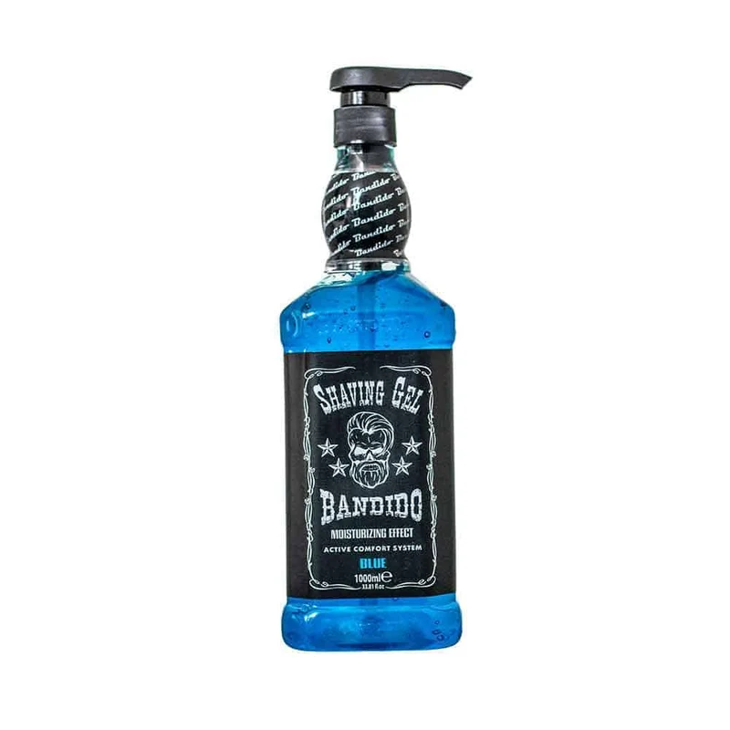 Gel de Afeitar Shaving Gel Blue Bandido 1000 ml Original de Bandido