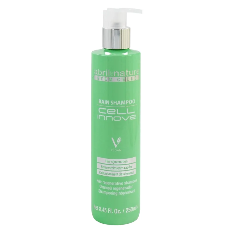 Champú Vegano Regenerador Bain Shampoo Cell Innove Abril Et Nature 250 ml