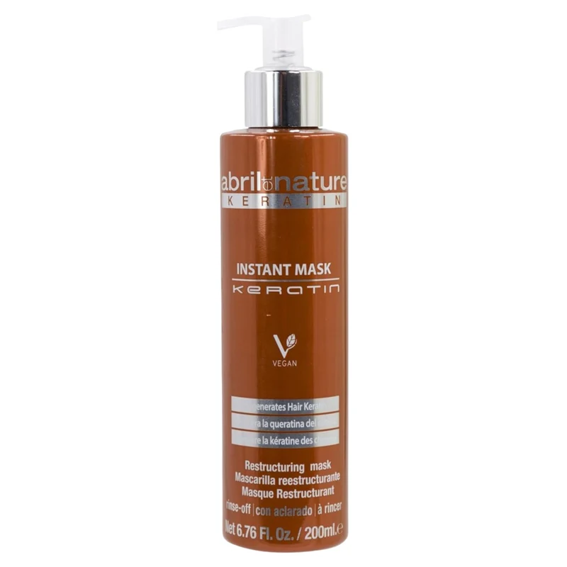 Mascarilla Keratina Capilar Nutritive Instant Mask Keratin Abril Et Nature 200 ml