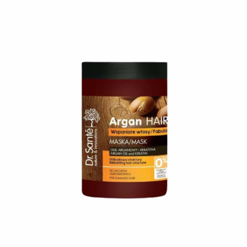 Dr. Santé Argan Mascarilla Hidratante 1000 ml para Cabello Dañado