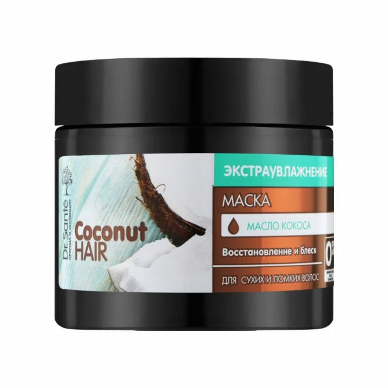 Dr. Santé Coconut Mascarilla Hidratante 350 ml Brillo para Cabello Seco
