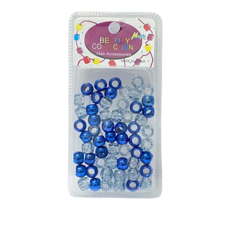 Boleta Azul y Cristal para el Pelo Referencia MET2ROY Beauty Collection