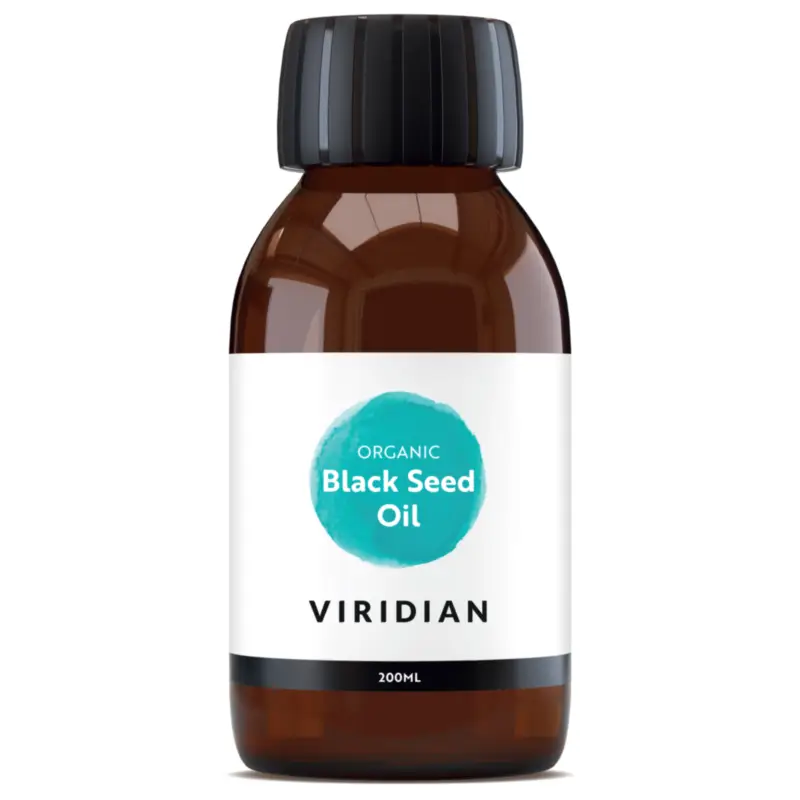 Viridian Aceites Nutricionales Aceite De Comino Negro Ecológico, 200 ml