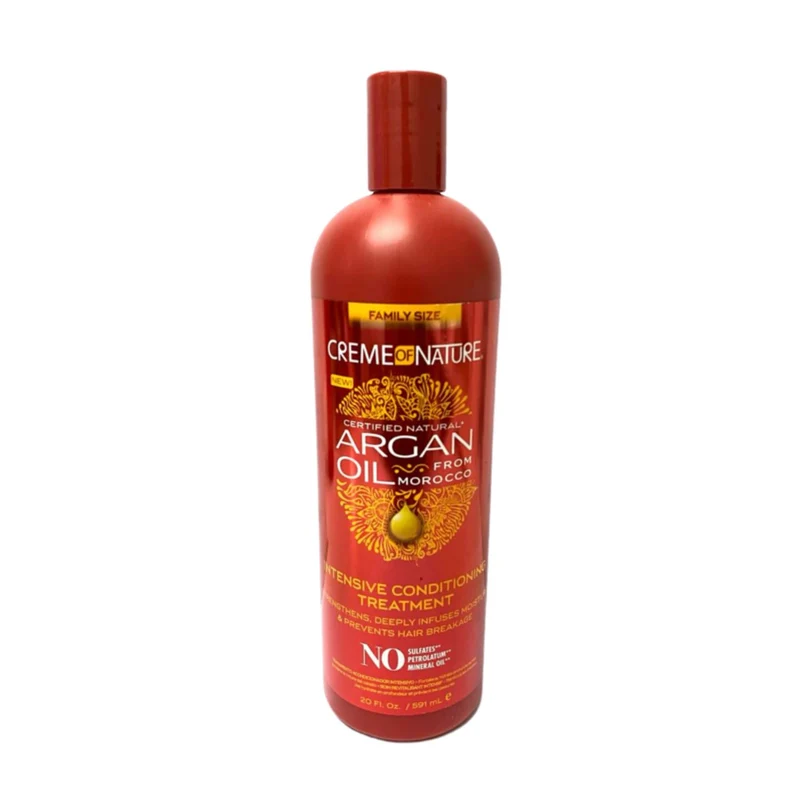 Crème of Nature Argan Oil Tratamiento Acondicionador Intensivo 591 ml