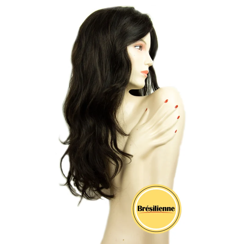 Peluca Natural de Pelo 100% Humano Brasileño Modelo Estilo A