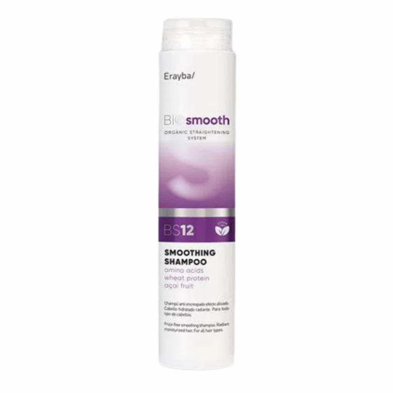 Erayba BIOsmooth BS12 Champú Vegano Anti Encrespado 250 ml Aminoácidos
