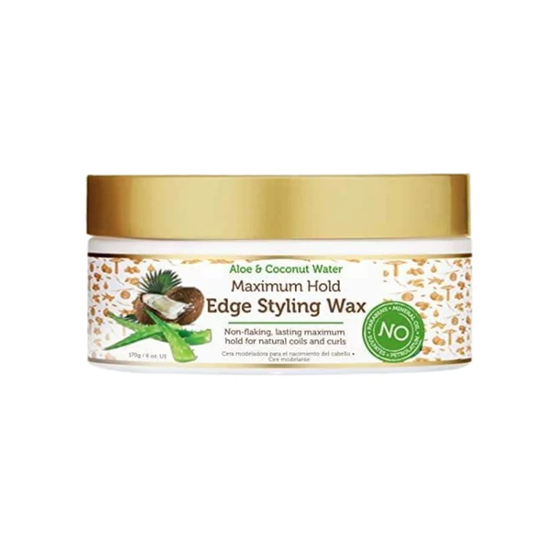 African Pride Moisture Miracle Edge Styling Wax Cera para Peinar 170g